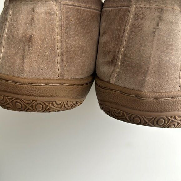 OLD FRIEND ROMEO SLIPPERS. CHESTNUT STONY. - Picture 6 of 8